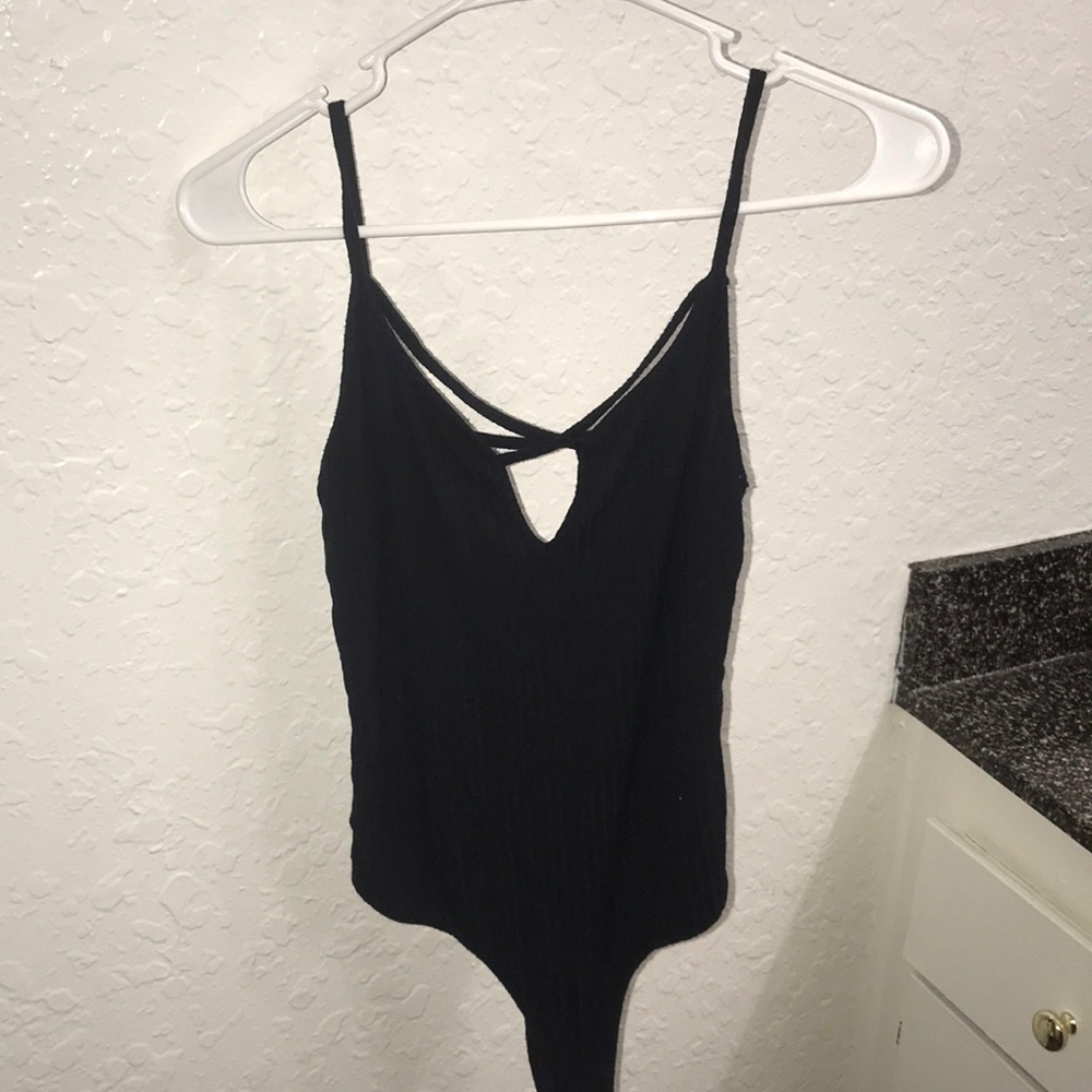 Small black bodysuit